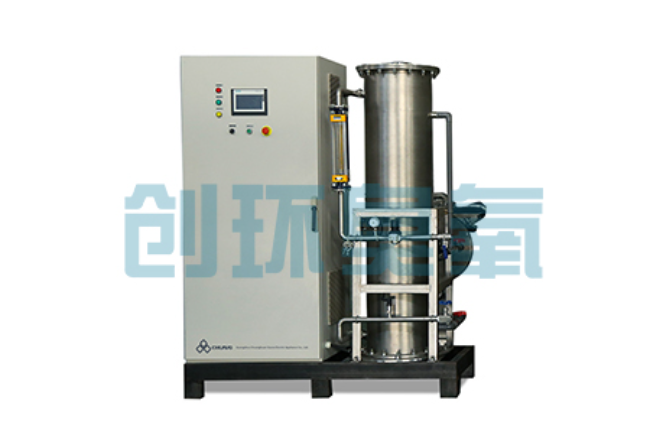郑州高色度印染废水生化后仍不达标?臭氧发生器深度脱色工艺如何兜底?